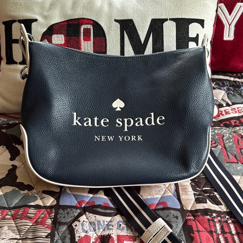 Kate Spade Black and White Shoulder Bag